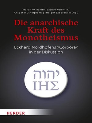 cover image of Die anarchische Kraft des Monotheismus